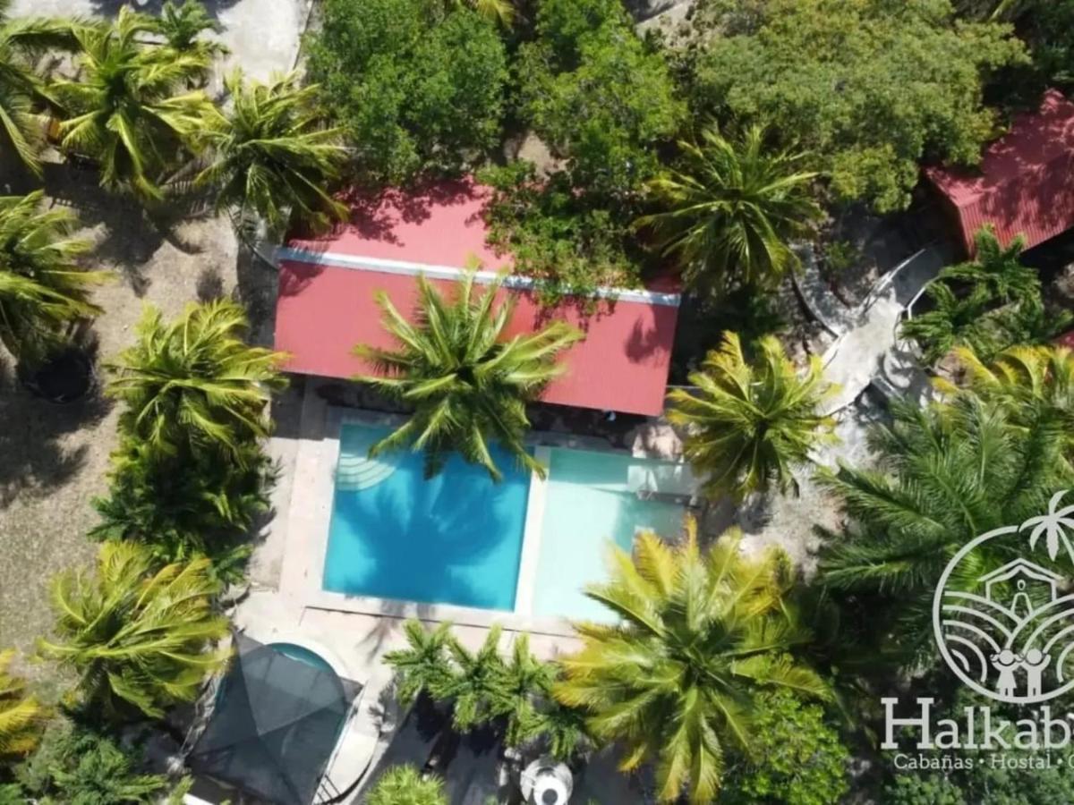 Huay Pix Aldea Halkab-Pal Hostal Y Cabanas מראה חיצוני תמונה